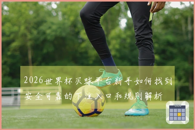 2026世界杯买球平台新手如何找到安全可靠的下注入口和规则解析